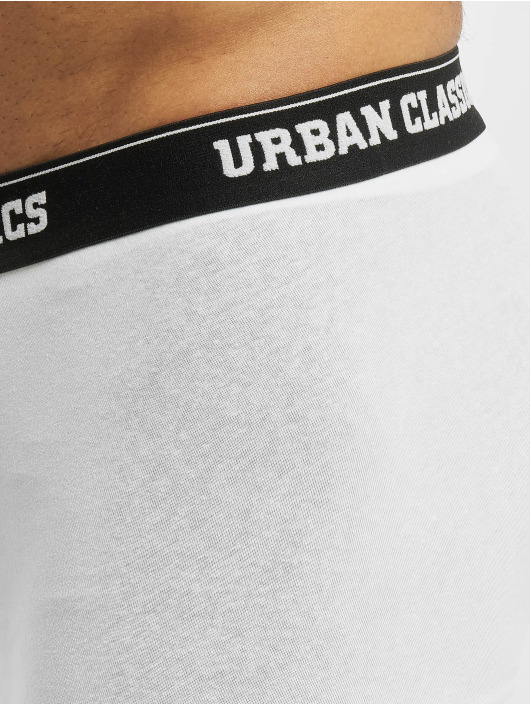 Urban Classics Boxerky Boxer Shorts 3-Pack biela