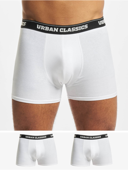 Urban Classics Boxerky Men 3-Pack biela