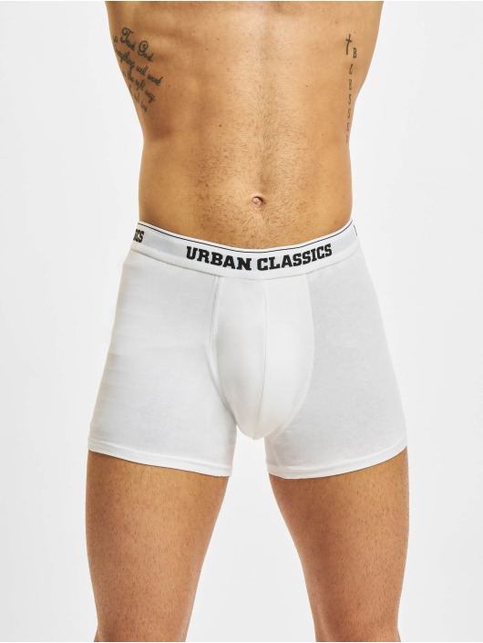 Urban Classics Boxerky Organic 3-Pack bílý