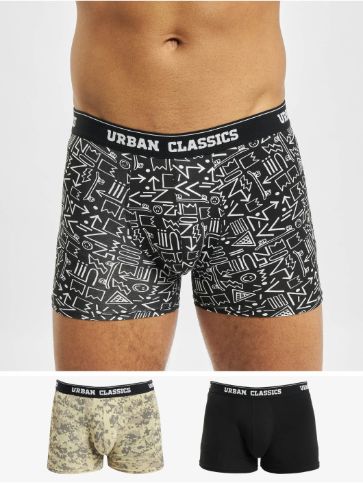Urban Classics Boxershorts 3-Pack camouflage
