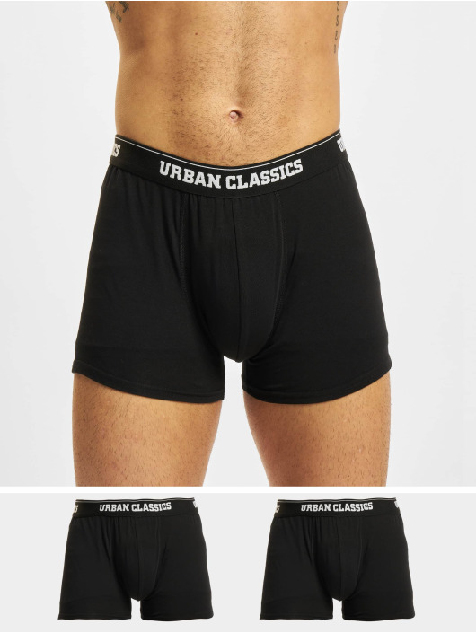 Urban Classics Boxershorts Organic 3-Pack schwarz