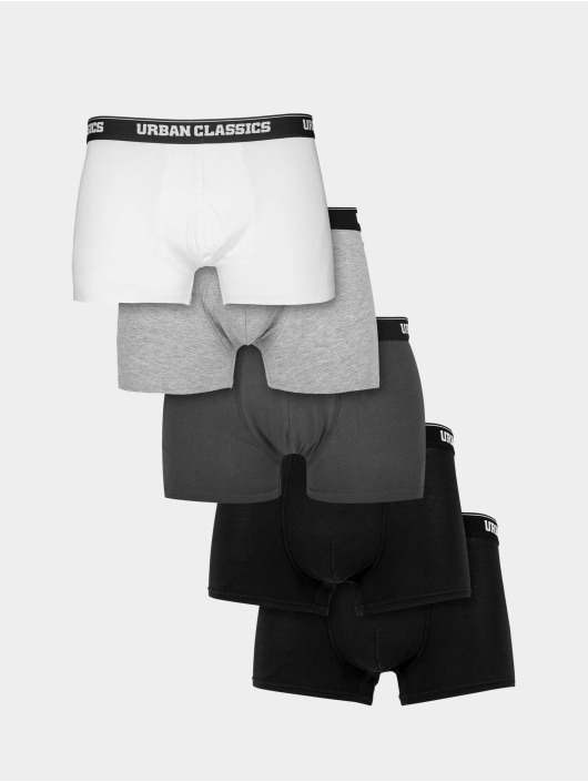 Urban Classics boxershorts Organic 5-Pack zwart