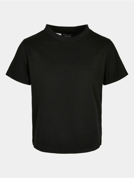 Urban Classics Camiseta Girls Basic Box negro