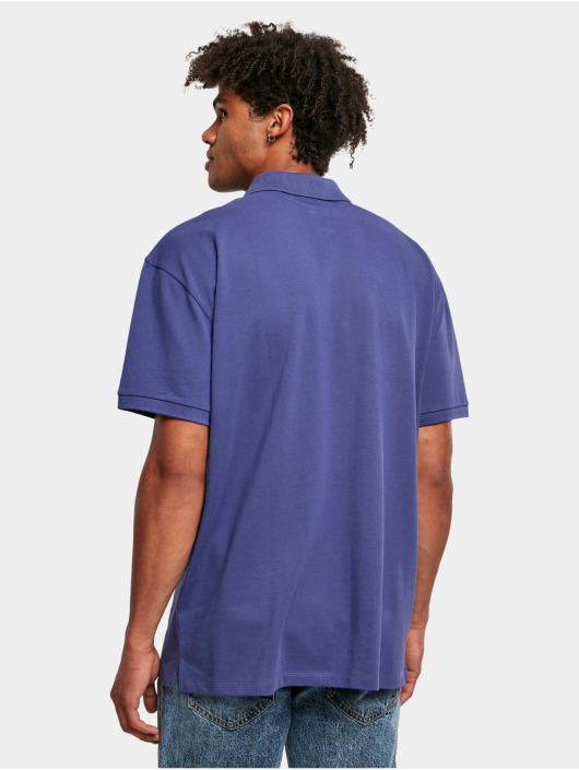 Urban Classics Camiseta polo Oversized azul