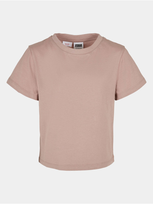 Urban Classics Camiseta Girls Basic Box rosa