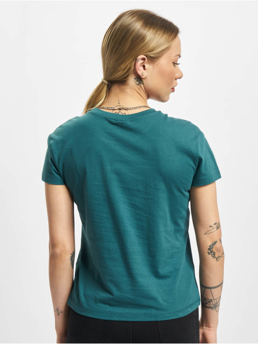 Urban Classics Camiseta Ladies Basic Box turquesa