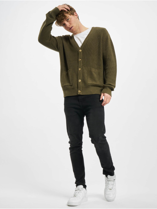 Urban Classics Cardigan Boxy olive
