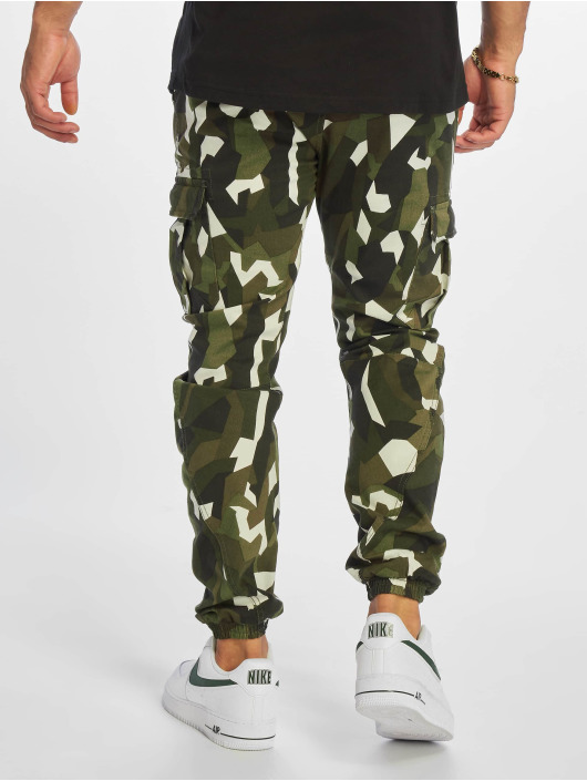 Urban Classics Cargo Geometric Stretch Twill maskáèová