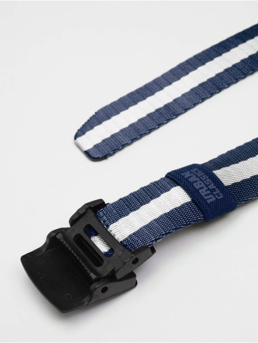 Urban Classics Ceinture Centre Stripe bleu