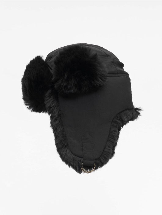 Urban Classics Chapeau Nylon Trapper noir