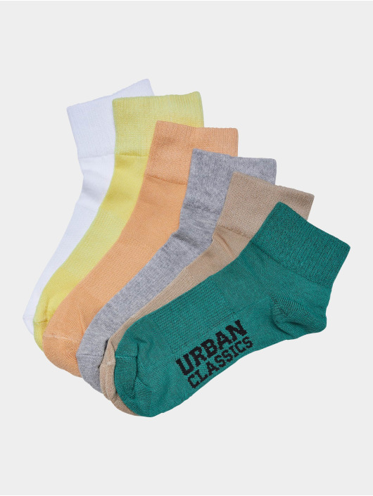 Urban Classics Chaussettes High Sneaker 6-Pack multicolore