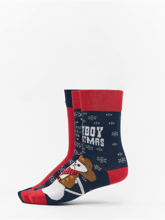 Urban Classics Chaussettes Christmas multicolore