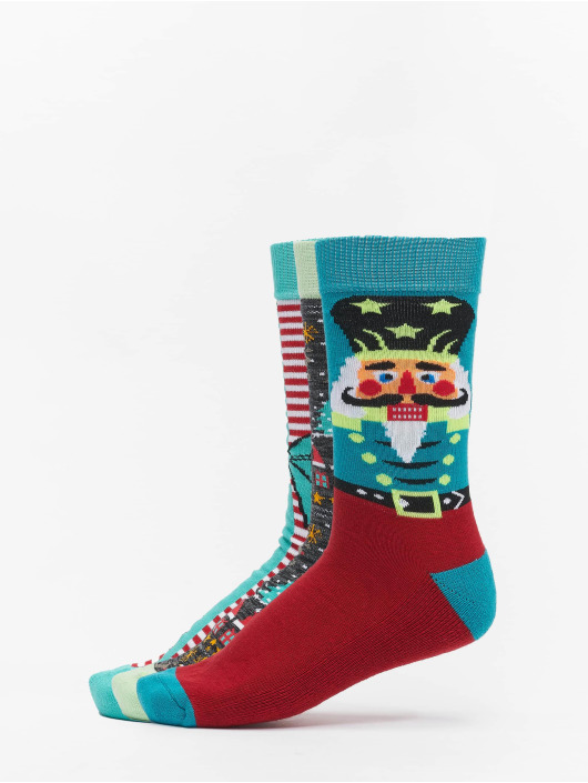 Urban Classics Chaussettes Christmas Nutcracker Mix multicolore