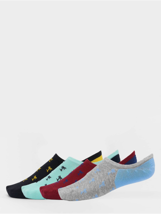 Urban Classics Chaussettes Invisbile Palmtree multicolore