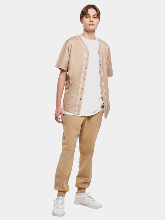 Urban Classics Chemise Baseball Mesh Jersey beige