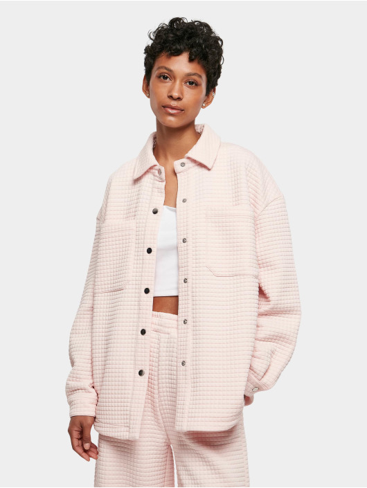 Urban Classics Chemise Ladies Quilted magenta