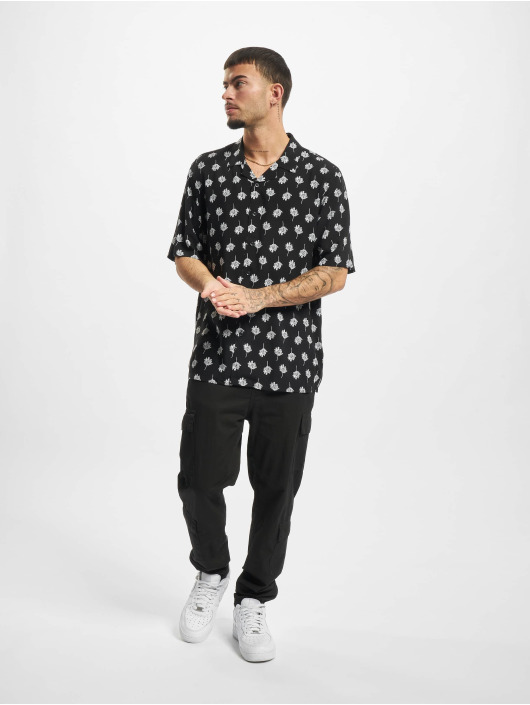 Urban Classics Chemise Viscose Resort noir