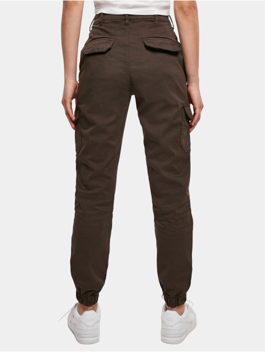 Urban Classics Chino bukser Ladies High Waist brun