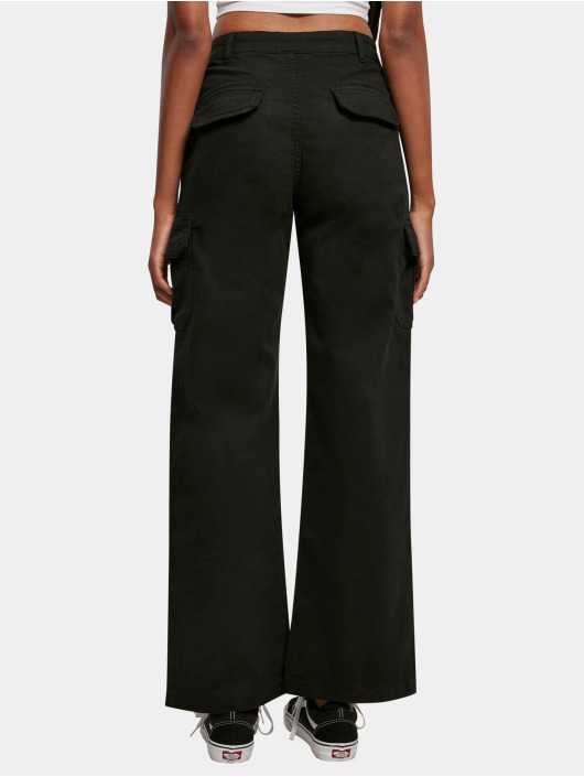 Urban Classics Chino bukser Ladies svart