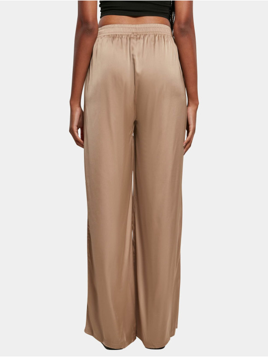 Urban Classics Chino Ladies Satin grijs