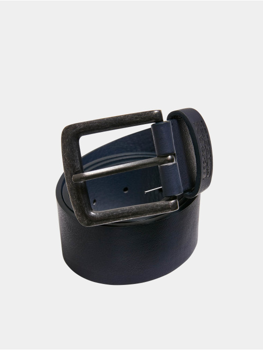 Urban Classics Cintura Leather Imitation blu
