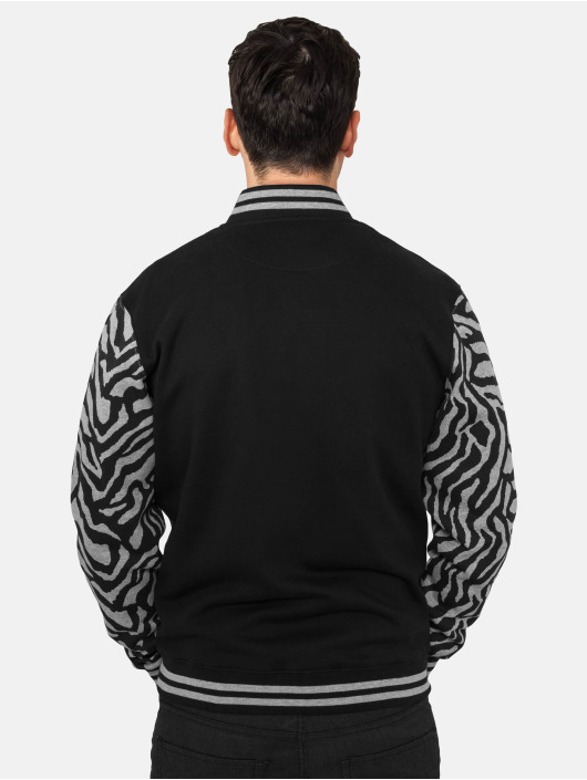 Urban Classics College Jackets 2-Tone Zebra czarny