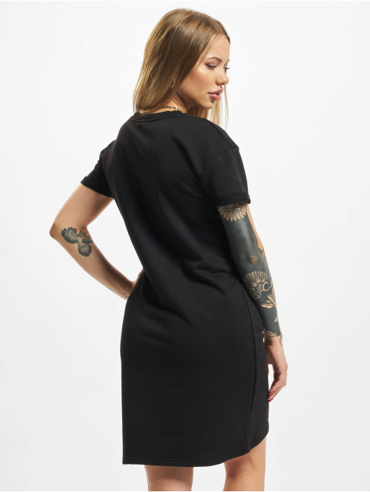 Urban Classics Dress Multicolor Multicolor Taped Terry black