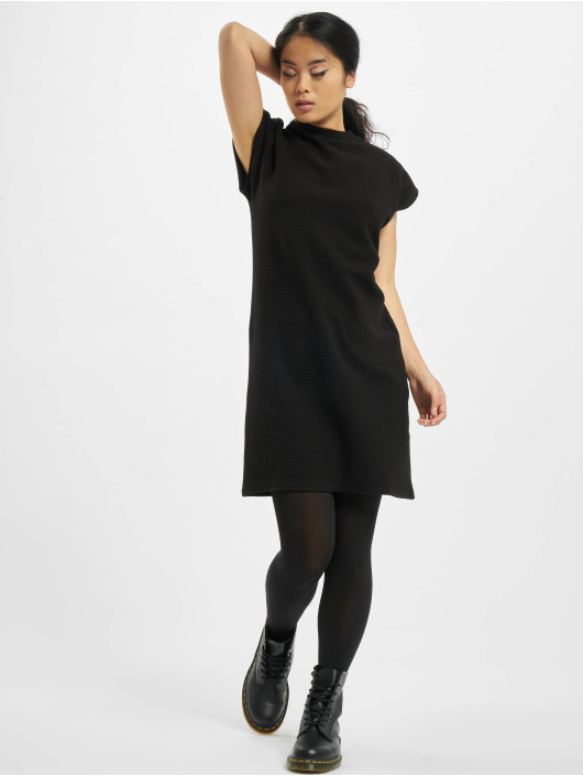 Urban Classics Dress Ladies Naps Terry Extended Shoulder black