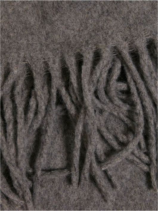 Urban Classics Echarpe Basic Wool Mix gris