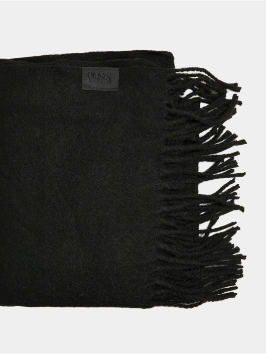 Urban Classics Echarpe Basic Wool Mix noir