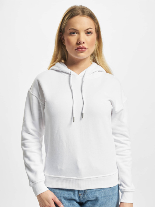 Urban Classics Felpa con cappuccio Ladies 2-Pack bianco