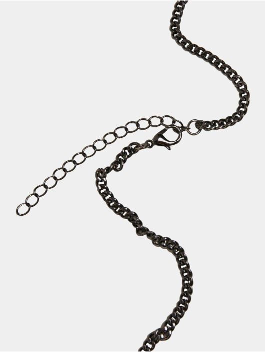 Urban Classics Gadget Love Necklace grigio