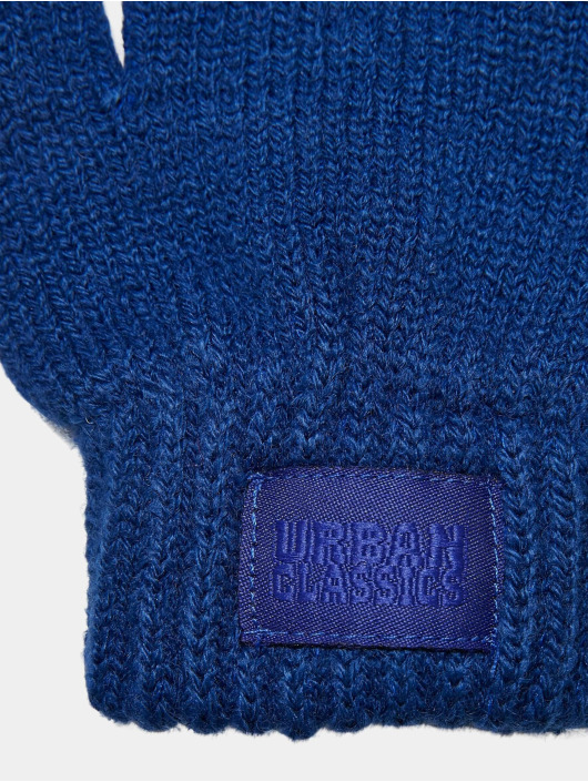 Urban Classics Gants Knit Kids bleu