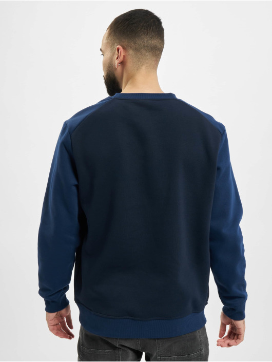 Urban Classics Gensre 2-Tone Fake Raglan blå
