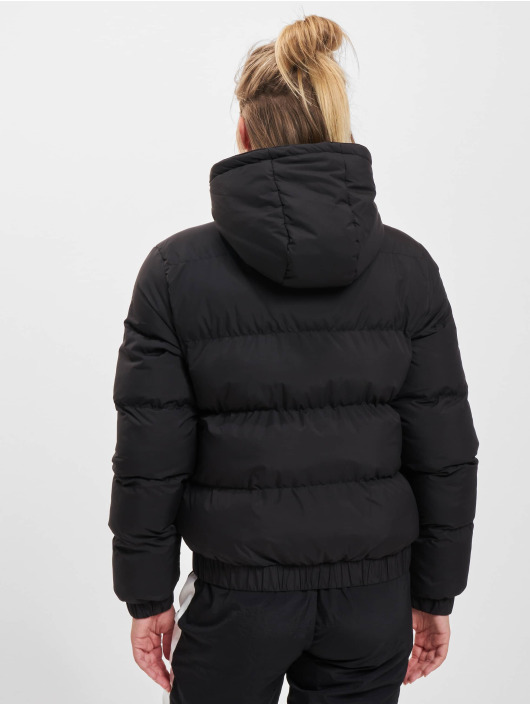 afgunst Wakker worden waterstof Urban Classics jas / Gewatteerde jassen Hooded Puffer in zwart 399898