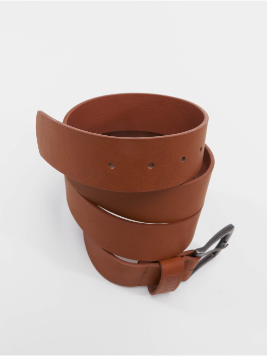 Urban Classics Gürtel Leather Imitation braun