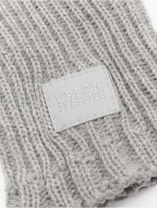 Urban Classics Handschuhe Knitted Wool Mix Smart grau