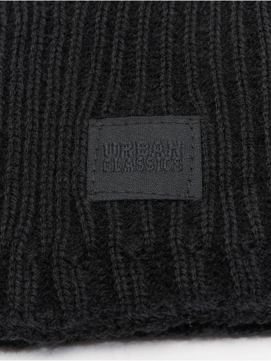 Urban Classics Hansker Knitted Wool Mix Smart svart