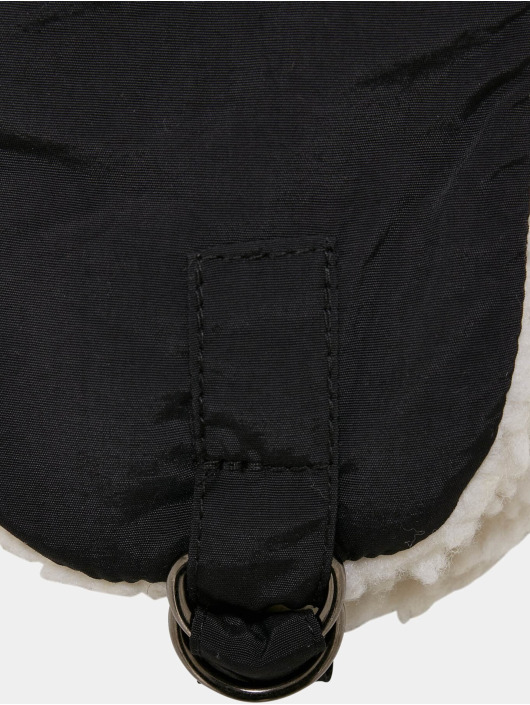 Urban Classics Hatter Nylon Sherpa Trapper svart