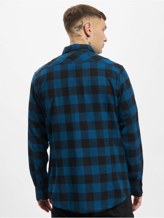erhältlich in 2 Farben Größen 110/116-158/164 Urban Classics Jungen Hemd Boys Checked Flanell Shirt Holzfällerhemd für Buben