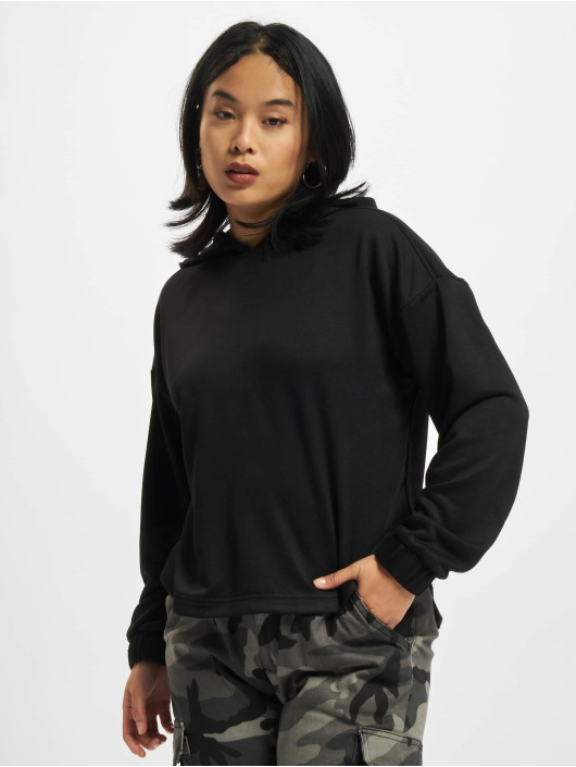 Urban Classics Hoodie Ladies Oversized Shaped Modal Terry black