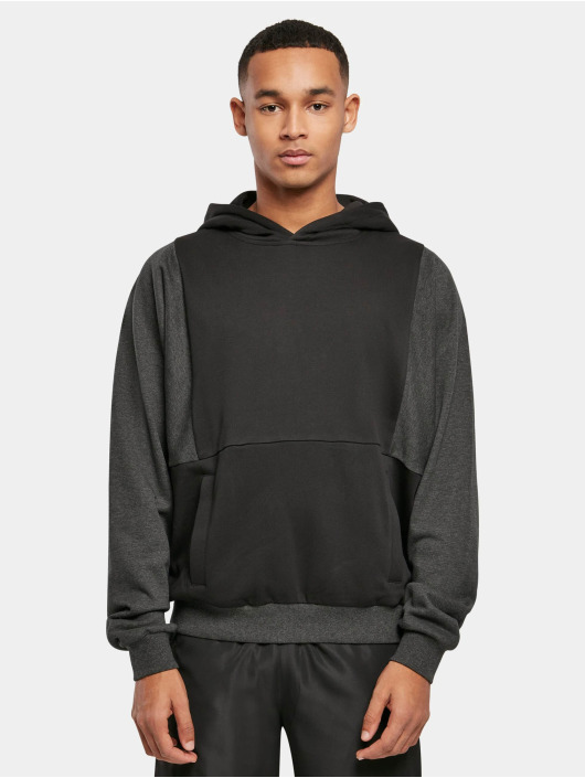 Urban Classics Hoodie Cut On Sleeve black