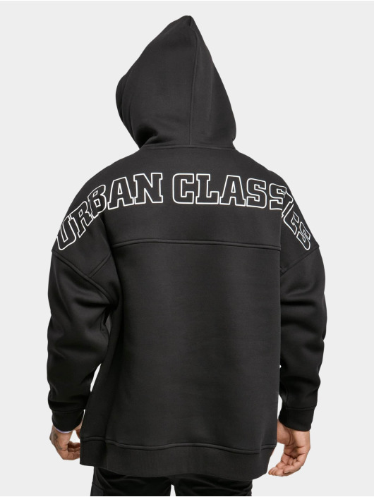 Urban Classics Hoodies Oversized Logo sort