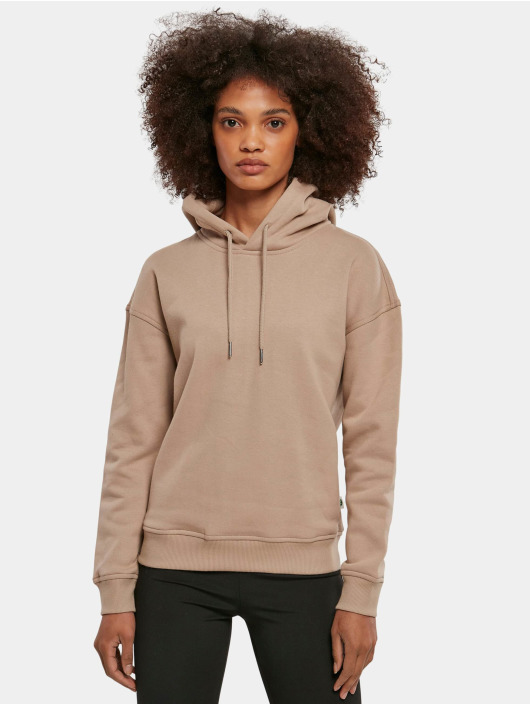 Urban Classics Damen Hoody Ladies Organic in beige