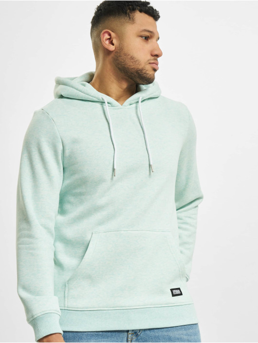 Urban Classics Herren Hoody Basic in blau