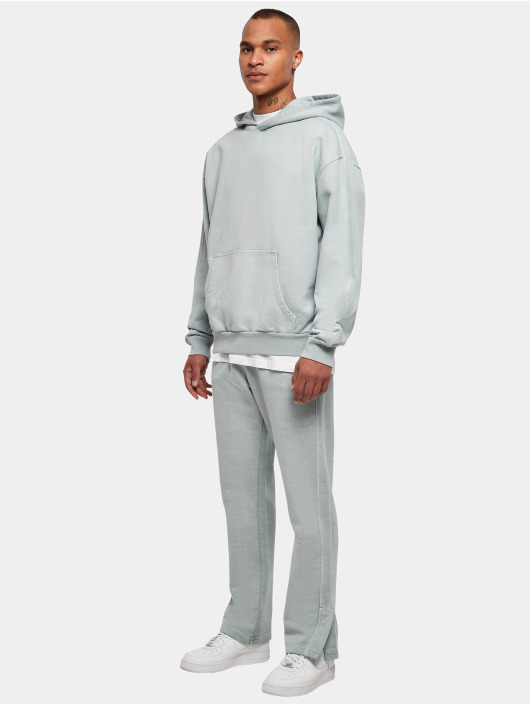 Urban Classics Hoody Heavy Terry Garment Dye blauw