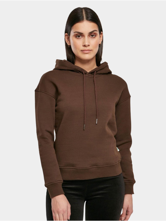 Urban Classics Hoody Ladies Organic Cotton bruin