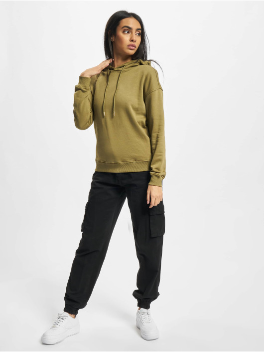 Urban Classics Hoody Ladies olive