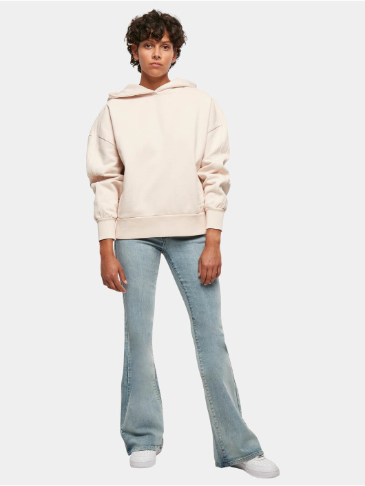 Urban Classics Hoody Ladies Heavy Terry Garment Dye pink