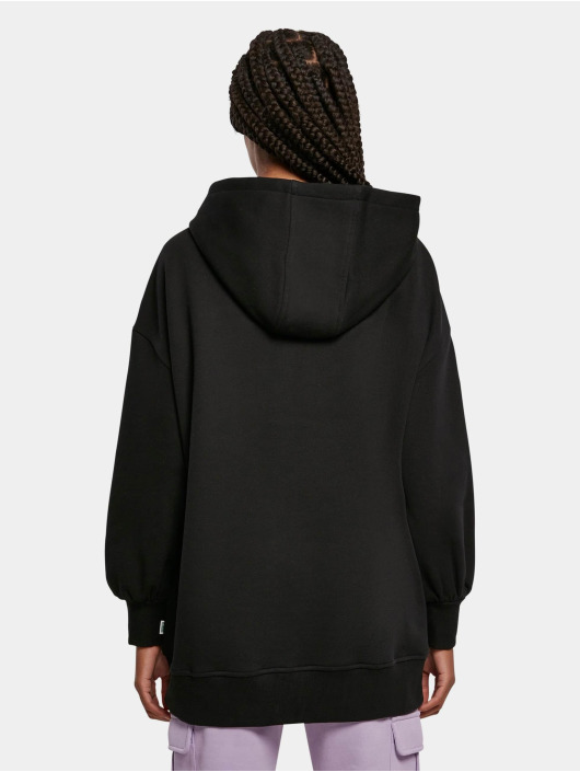 Urban Classics Hoody Ladies Big Oversized schwarz